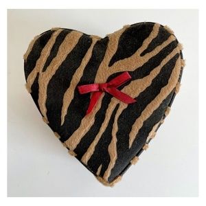 Victoria’s Secret Heart Shaped Box Tiger Print